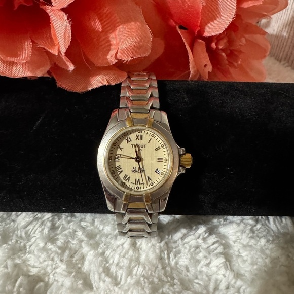 TISSOT - PR100 - Two-Tone Watch - Picture 3 of 8